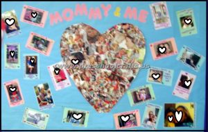 mom and me bulletin boards for preschool