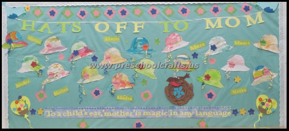 mother day bulletin boards for preschool – Preschool Crafts