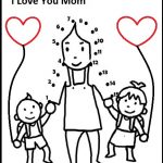 mothers day kids workpages