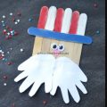 popsicle sticks uncle sam craft ideas to memorial day