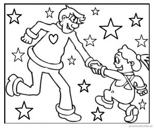 fathers day coloring pages for preschool