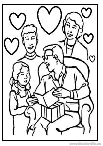 free printable happy fathers day coloring pages for preschool