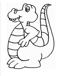 dinosaur coloring pages for preschool and kindergarten