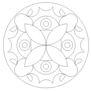 Free Printable Mandala Colouring Pages for Primary School