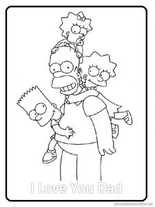 happy fathers day coloring pages for preschooler and toddler