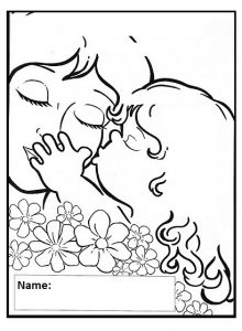 happy mothers day coloring pages for preschooler