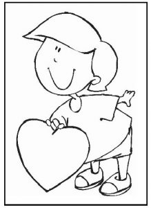 kindergarten mothers day coloring page