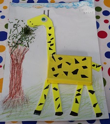 Giraffe craft ideas for preschool and kindergarten