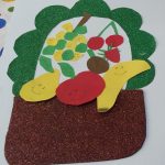 Fruit basket craft ideas for preschool and kindergarten