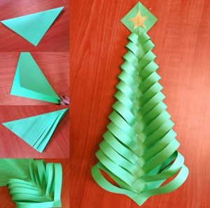 christmas tree crafts for kids