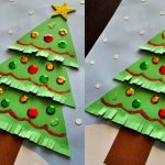 easy christmas tree craft idea for preschoolers
