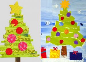paper christmas tree activities for kids