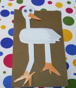 preschool paper plate stork craft ideas