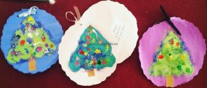 Happy New Year Tree Craft ideas for preschool and kindergarten