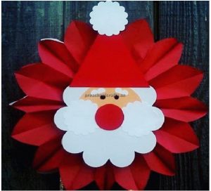 Santa claus craft ideas for preschooler and kindergaartner