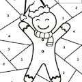 christmas cookies color free printable worksheets for preschool
