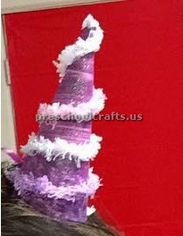 christmas noel hat crafts for preschooler and kindergartner