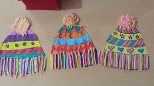 easy fun winter hat yarn kids crafts