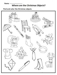 free printable christmas worksheets for kids