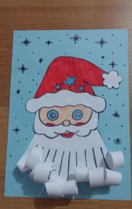 how to make santa claus craft for kids
