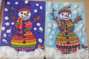 printable free snowman craft for kids
