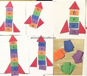 rocket craft ideas for preschool and kindergarten