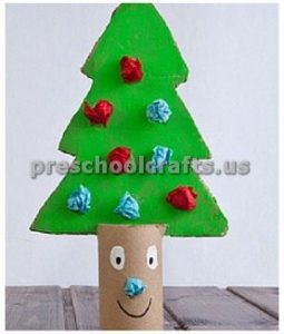 Winter Tree Craft ideas for kindergarten