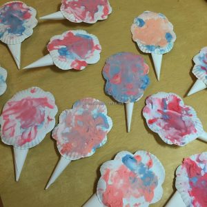 paper crafts related to tree for toddler