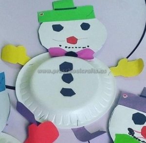 snowman craft ideas for preschool kindergarten