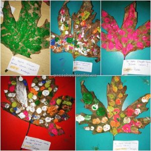 tree leaf craft ideas for preschooler