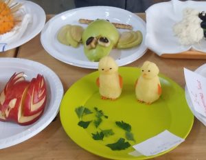 vegetables chick diy art craft ideas by potato for toddlers