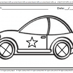 Car Coloring Page for Kids - Free Printable