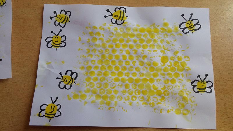 kids simple bee craft ideas