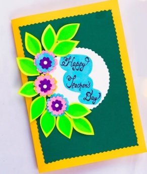 Teachers Day Craft Idea - Happy Teachers Day Card