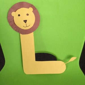 Letter L is for Lion Craft