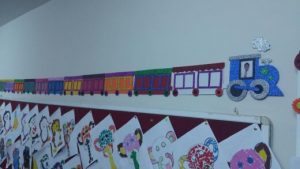 Train craft for kindergarteners